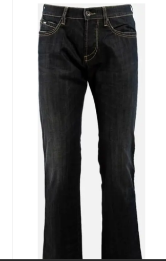 Gas  Gray Cotton Straight-Leg Jeans