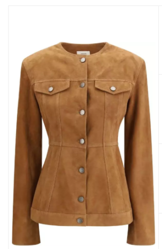 Haikure  Brown Leather Jacket