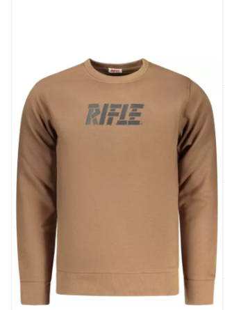 Rifle Marrone Cotton Men Sweatshirt