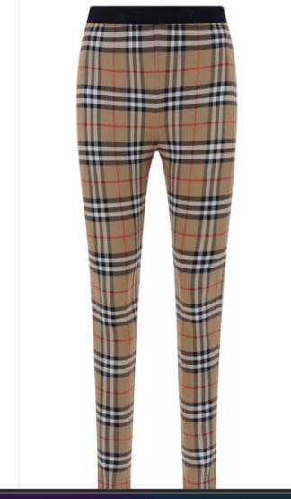 Burberry Brown Polyamide Leggings