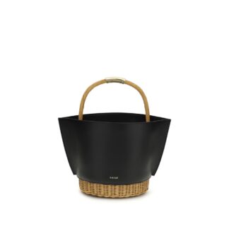 Black Calf Leather Bos Taurus Shoulder Bag