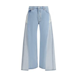Blue Cotton Jeans Denim