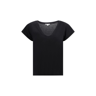 Black Cotton T-Shirt