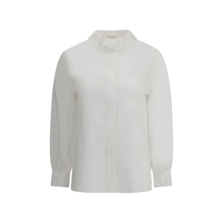White Cotton Dress Shirt