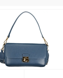 Coccinelle  Blu Leather Woman Handbag