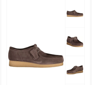 Clarks  Marrone Leather Men Sneaker