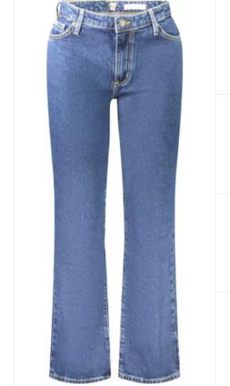 GUESS G08 Mid-Rise Straight Jeans – Blue