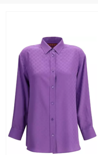 Gucci GG Supreme Silk Shirt