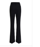 Sportmax Flared Fitted Wool Trousers