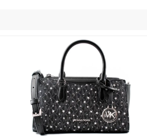 Michael Kors  Black Canvas Handbag SKU MK35F5S4XM1LBLACKAC