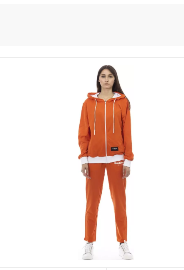 Baldinini Trend Orange Cotton Women’s Sweater